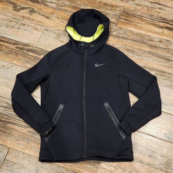 🔸️Nike Black Sphere Therma Fit Max Tech Hood Training Jacket Mens Medium - Picture 2 of 13